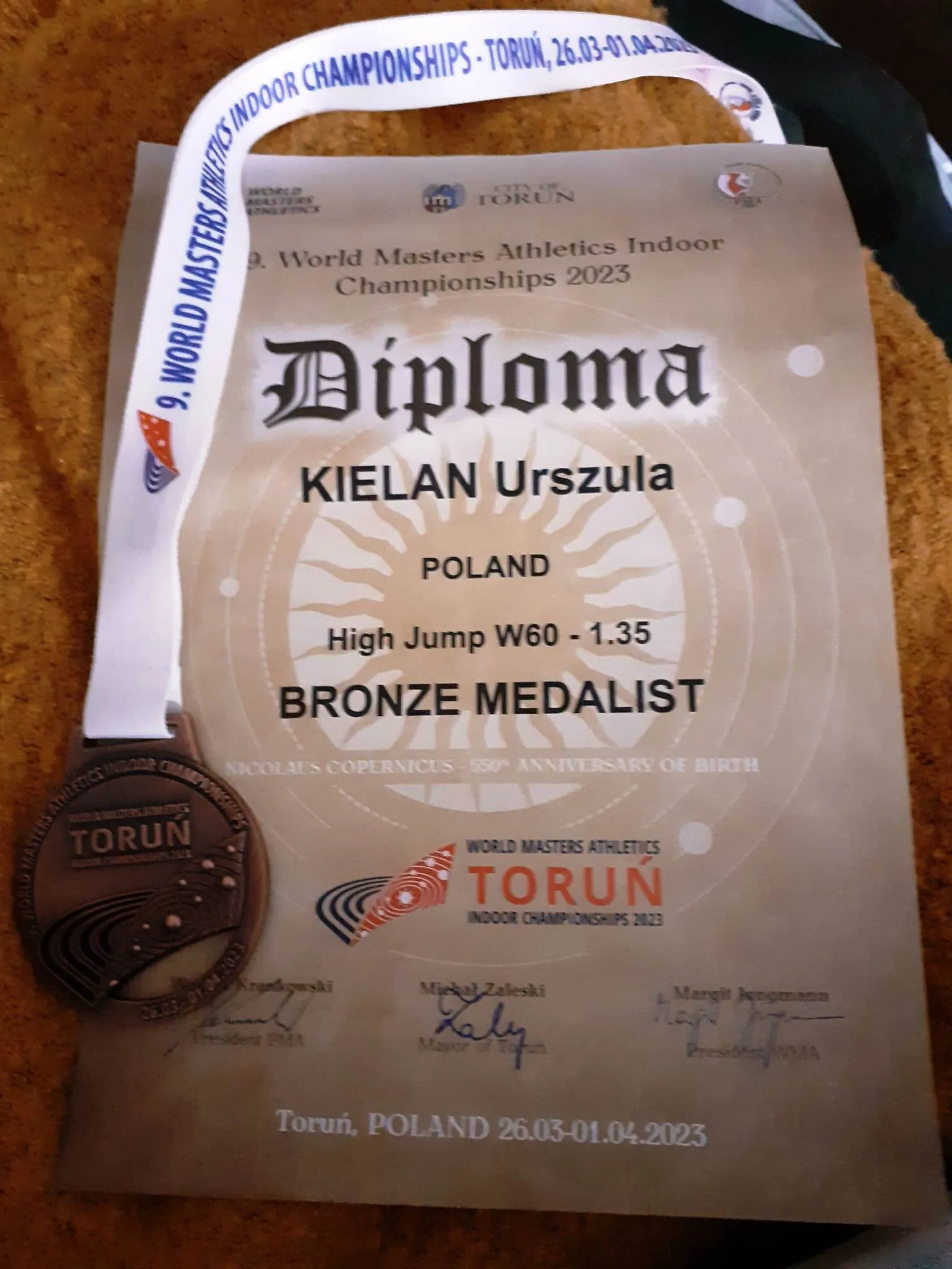 Sukces Urszuli Kielan